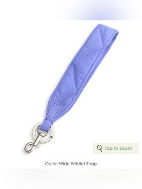 Vera Bradley Outlet Wide Wristlet Strap in Baja Blue